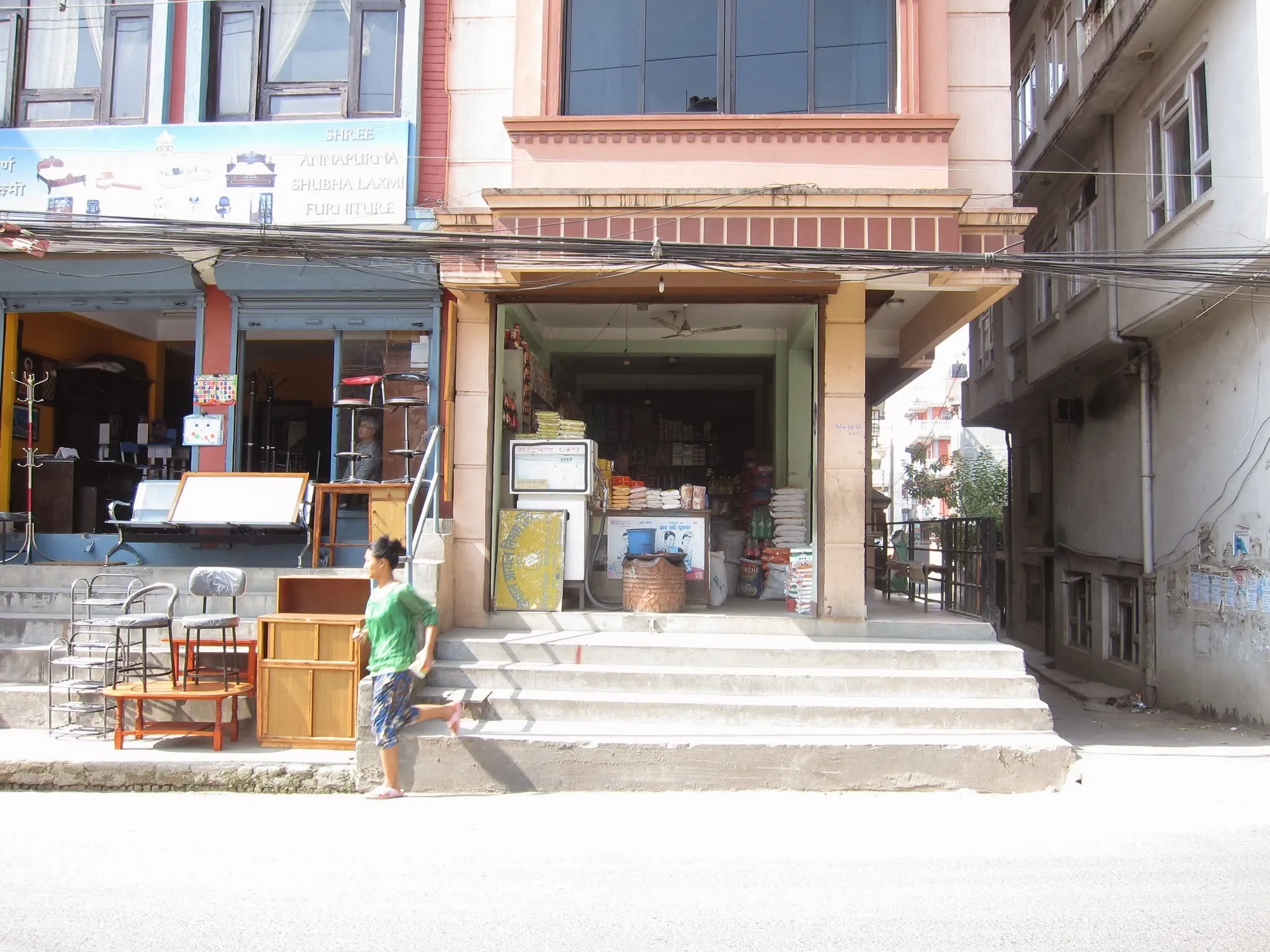 Z powrotem w Kathmandu, w sąsiedztwie domu naszego gospodarza
